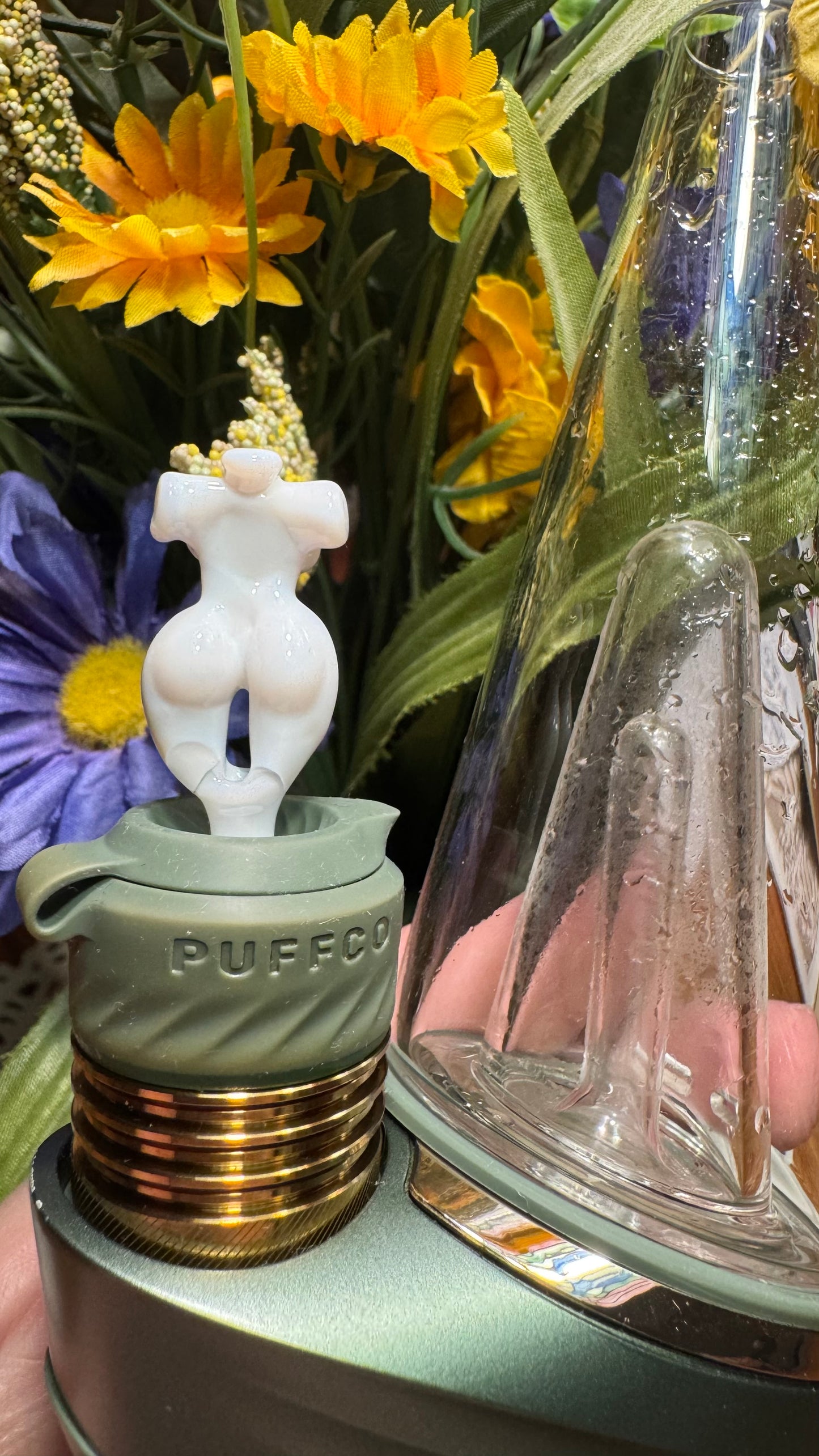 Lotus White Sato x Lissa Puffco Peak Joystick